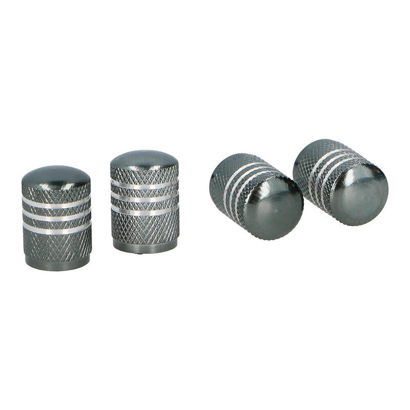 Pack De 2 Unidades - Set De 4 Tapones Para Rueda De Coche Gris