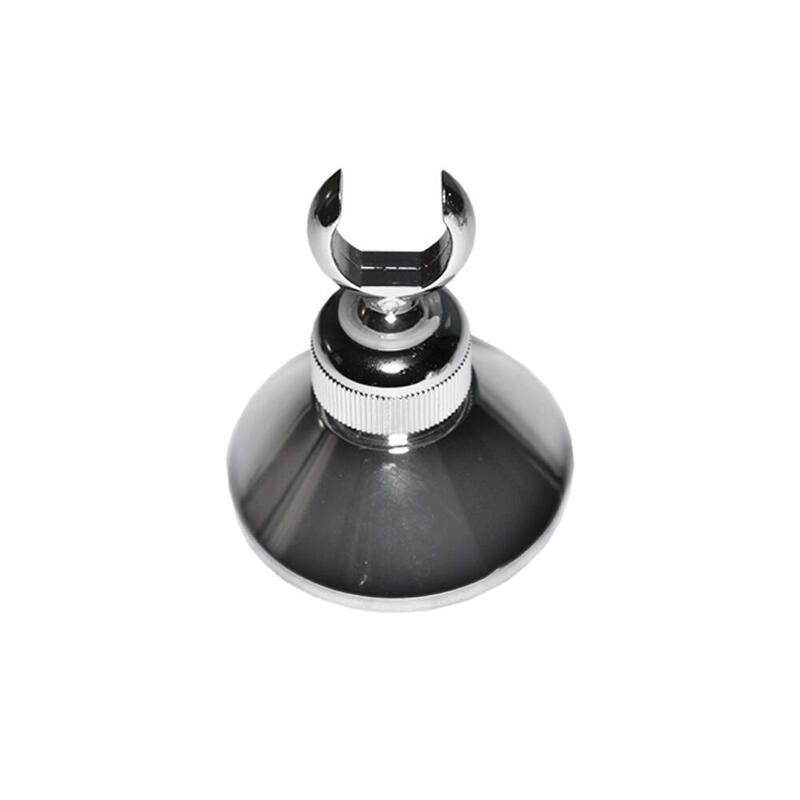 Pack De 2 Unidades - Soporte De Cabezal De Ducha Cónico Cromo