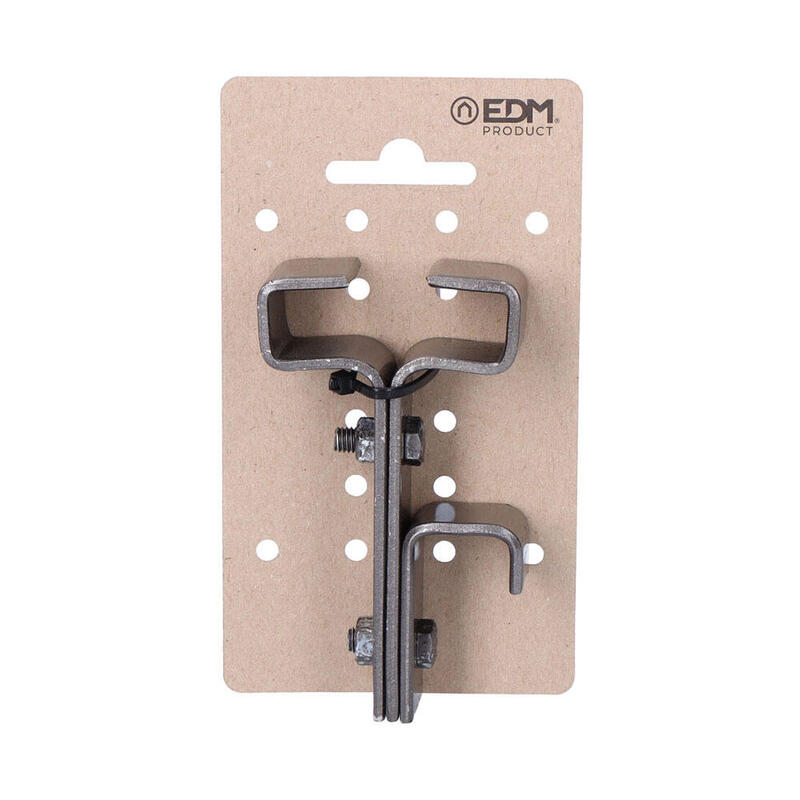 Pack De 2 Unidades - Soporte Viga Ipn 10 Negro