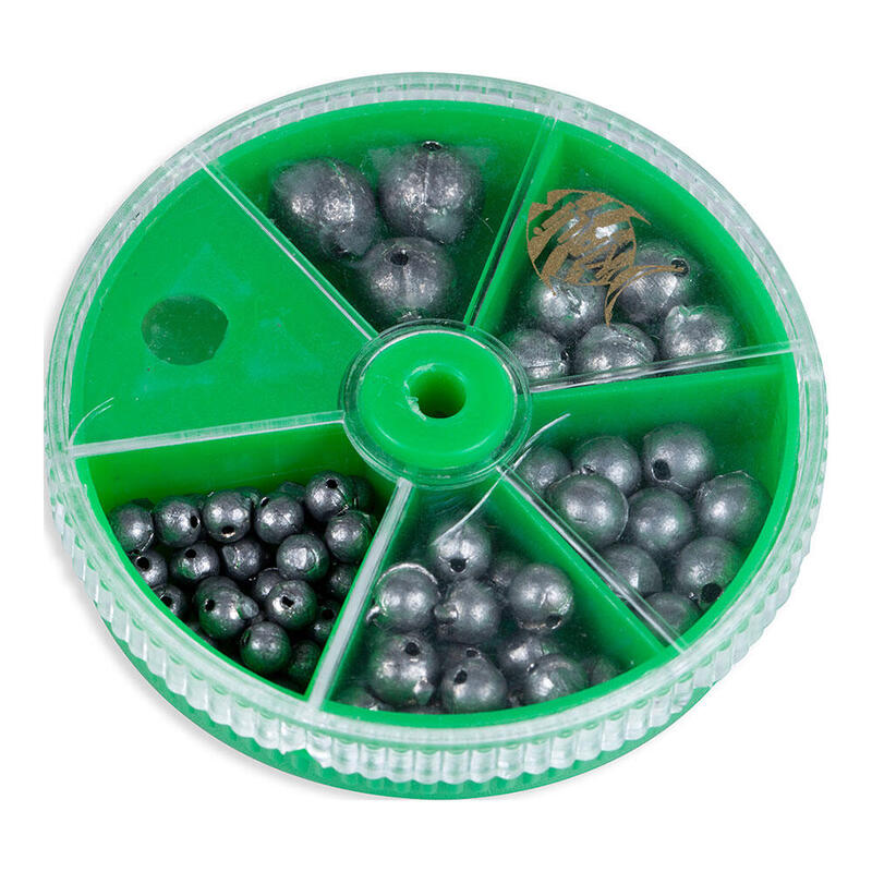 Pack De 2 Unidades - Surtido De Plomo Redondo Perforado 100 G