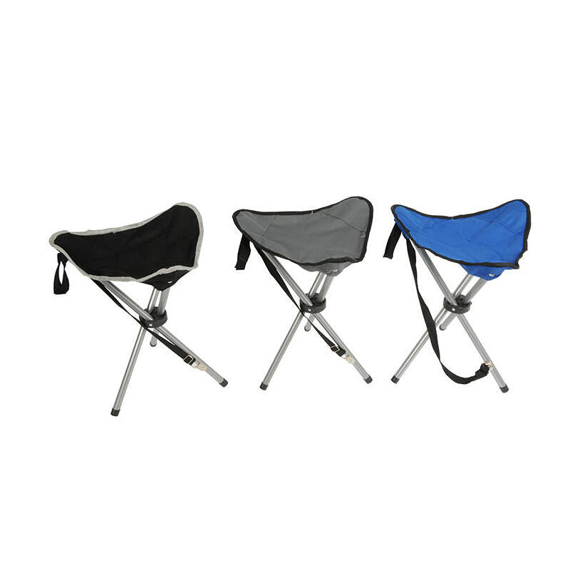 Pack De 2 Unidades - Taburete De Camping Plegable Colores Surtidos, 31 X 31 X 50 Cm