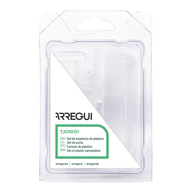Pack De 2 Unidades - Tarjetero Tjo1001 Para Buzones Arregui, Conjunto 7 Piezas