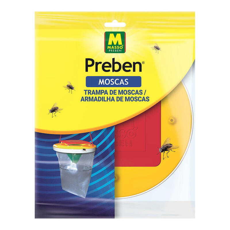 Pack De 2 Unidades - Trampa De Moscas Para Exterior Mini-Trap Xl