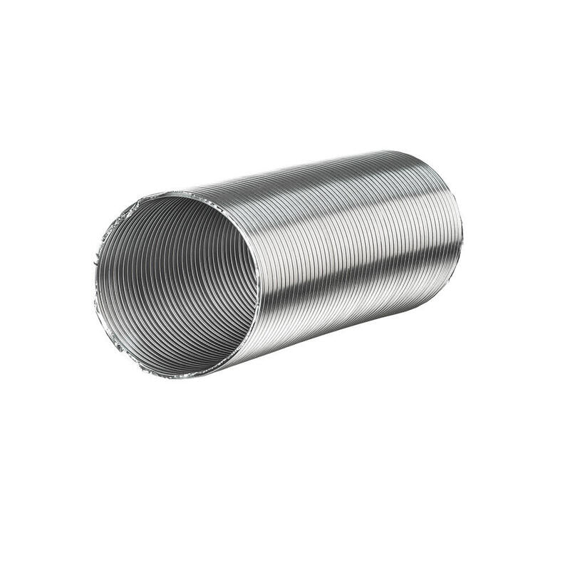 Pack De 2 Unidades - Tubo Flex Semirigido Aluminio Ø12,5cm X 0.3 Max. 1,5m