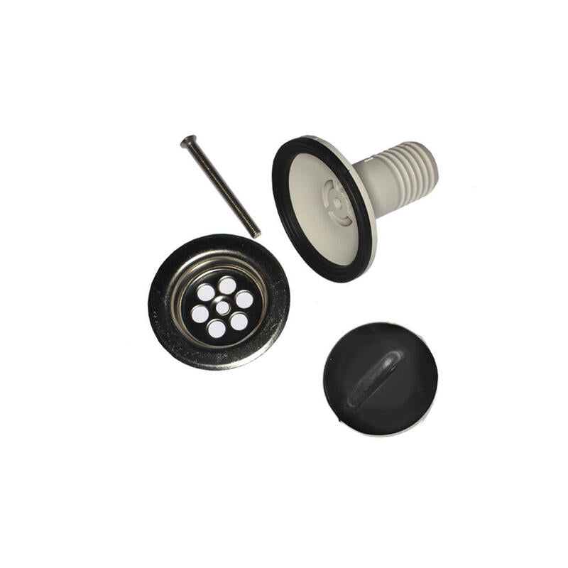 Pack De 2 Unidades - Valvula De Fregadero Ø35mm Plastico Edm