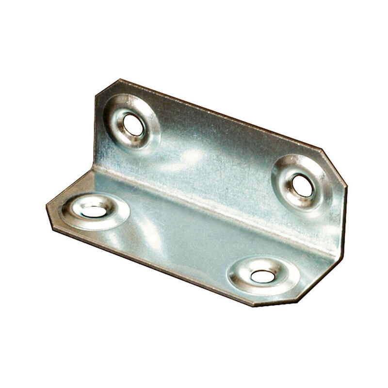Pack De 20 Unidades - Angulo Refuerzo An06 Zincado 20 X 20 X 50 Mm