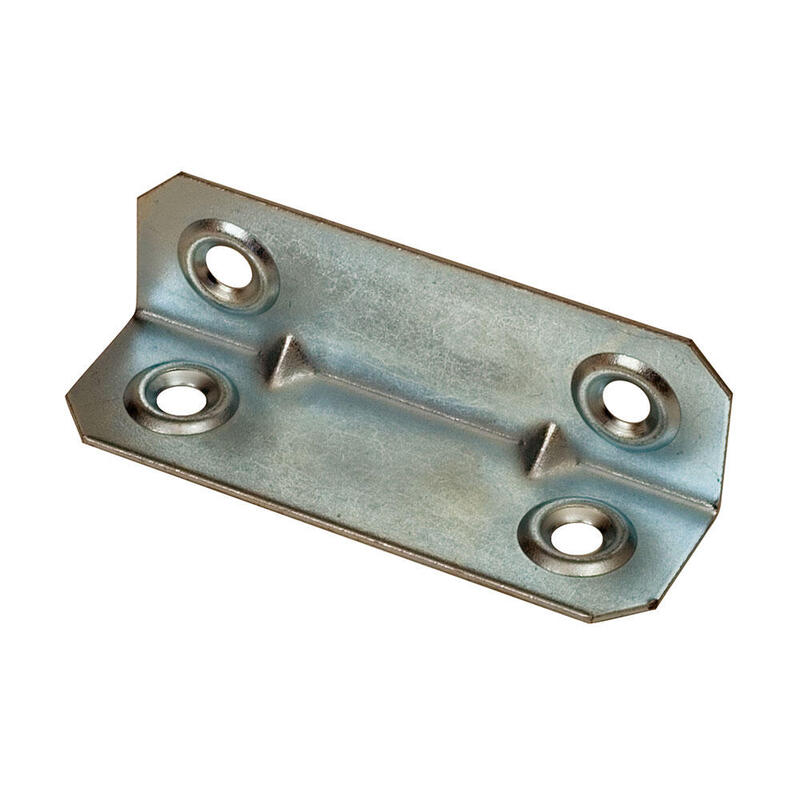 Pack De 20 Unidades - Ángulo Refuerzo An07 Zincado 21 X 21 X 67 Mm