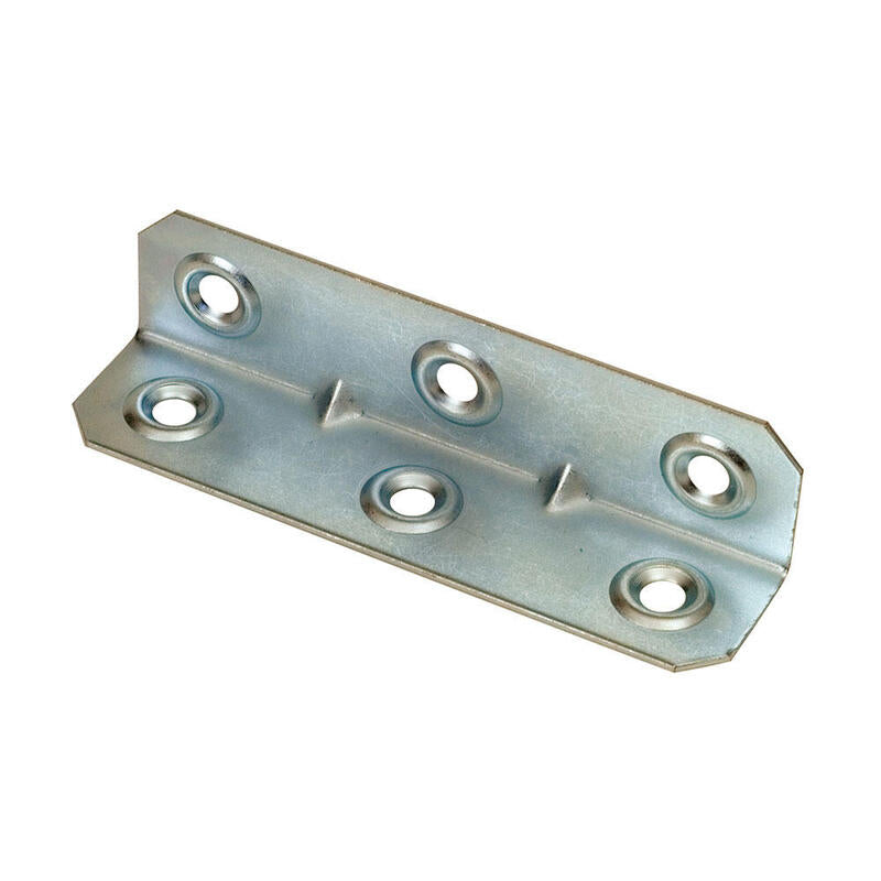 Pack De 20 Unidades - Ángulo Refuerzo An08 Zincado 21 X 21 X 86 Mm