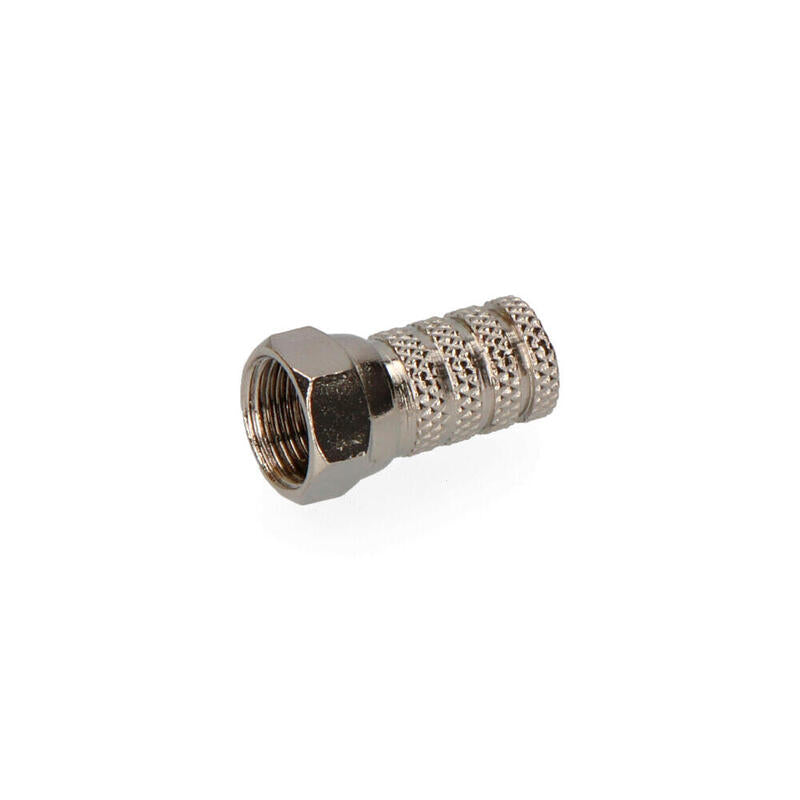 Pack De 20 Unidades - Conector "F" Macho Parabolica Metalico. Calidad Supra Edm