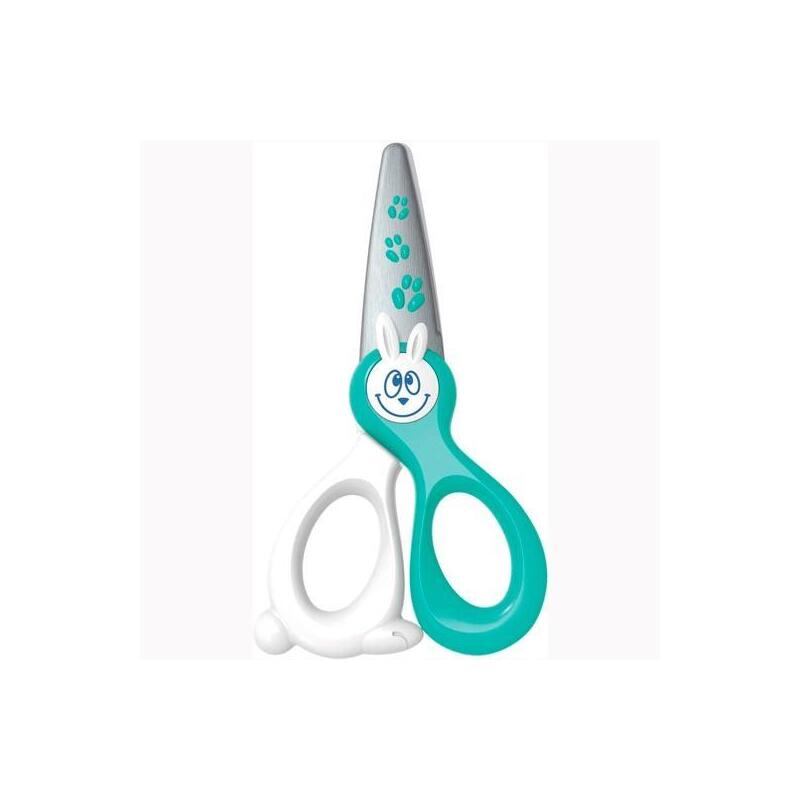 Pack De 20 Unidades Maped Tijeras Kidikut 12cm Simétricas Cuchillas Fibra Vidrio Azul/Blanco