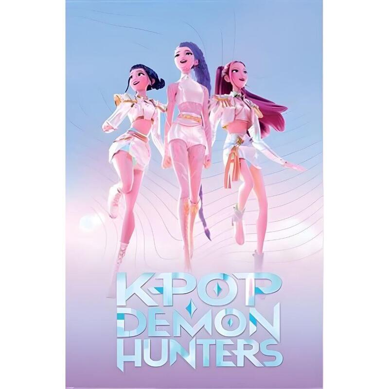 Pack De 20 Unidades - Poster Huntrix Kpop Demon Hunters