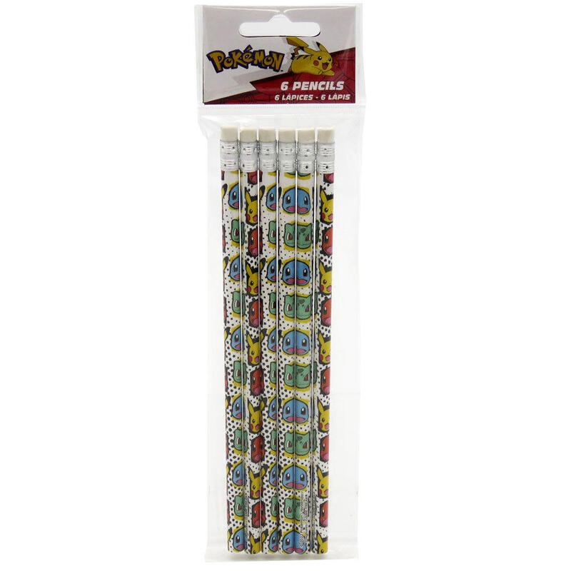 Pack De 24 Unidades Blister Lapices Pokemon