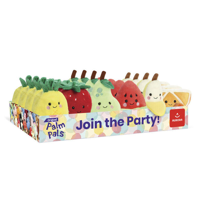 Pack De 24 Unidades - Peluche Frutas Palm Pals 13cm Surtido