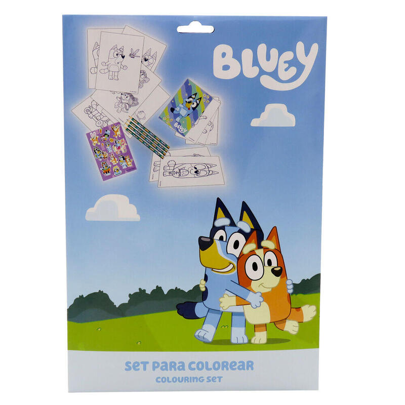 Pack De 24 Unidades - Set Coloreable Bluey