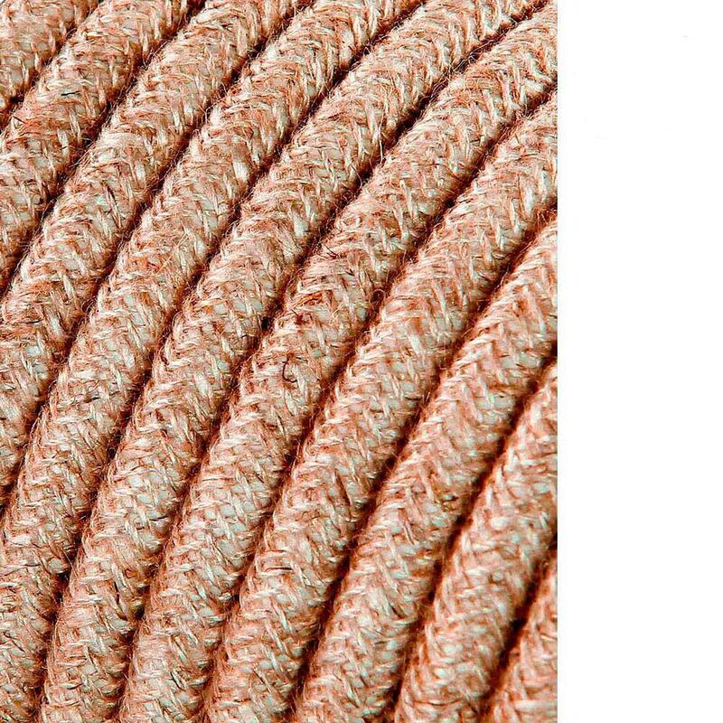 Pack De 25 Unidades - Carrete Cable Cordón Tubular H03vv-F 2 X 0,75 Mm² Lino, 25 M