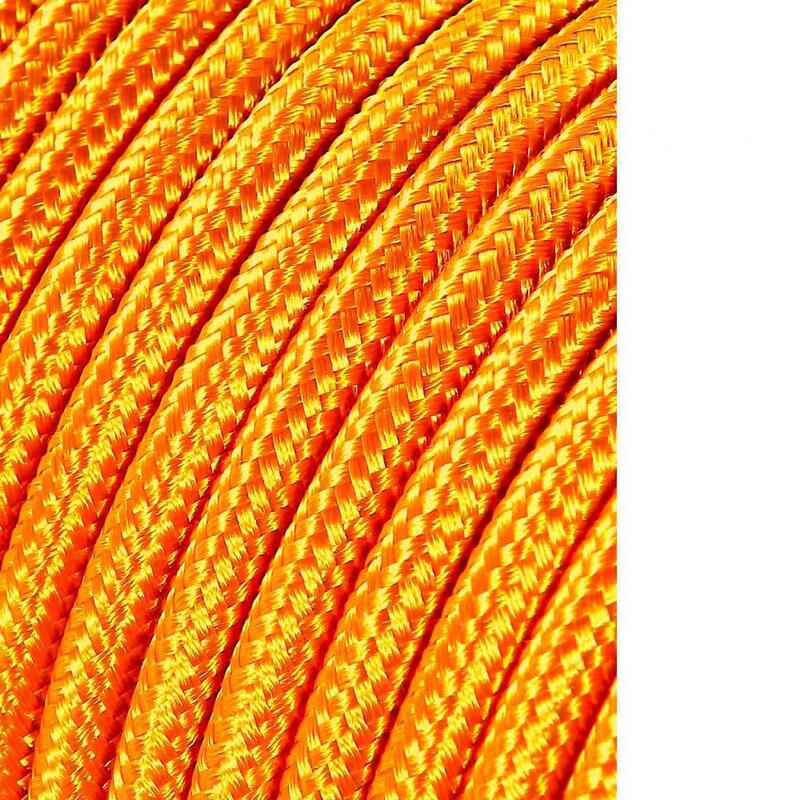 Pack De 25 Unidades - Carrete Cable Cordón Tubular H03vv-F 2 X 0,75 Mm² Oro, 25 M