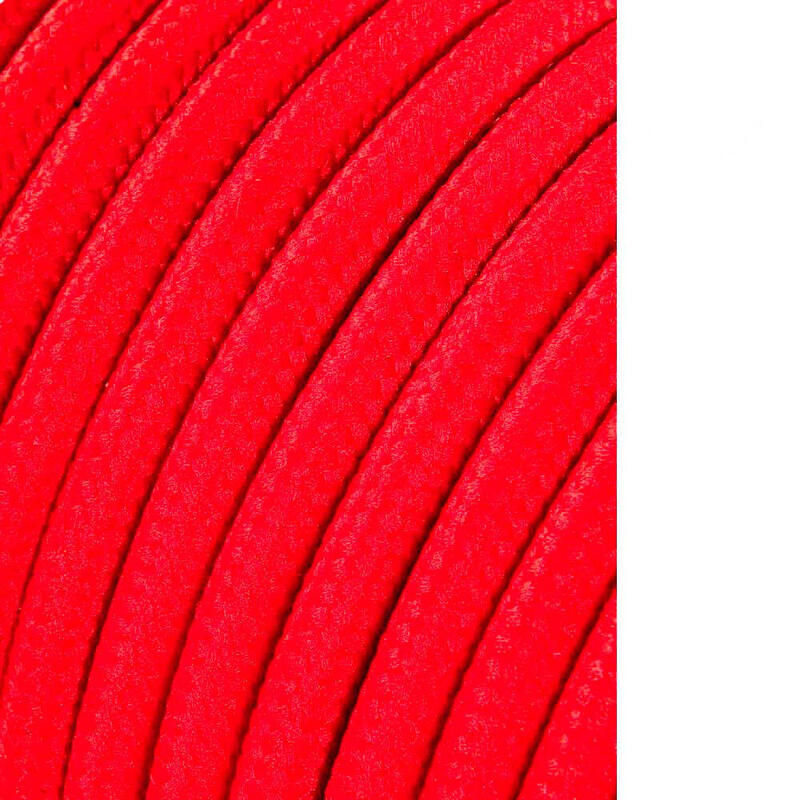 Pack De 25 Unidades - Carrete Cable Cordón Tubular H03vv-F 2 X 0,75 Mm² Rojo, 25 M