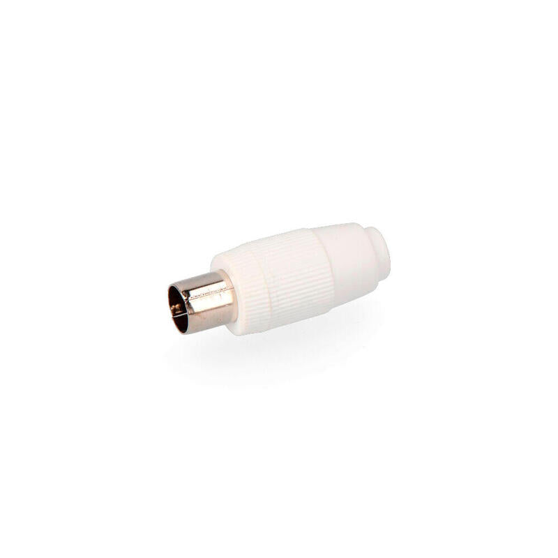 Pack De 25 Unidades - Clavija Tv 9,5mm. Recta Macho Retractilado