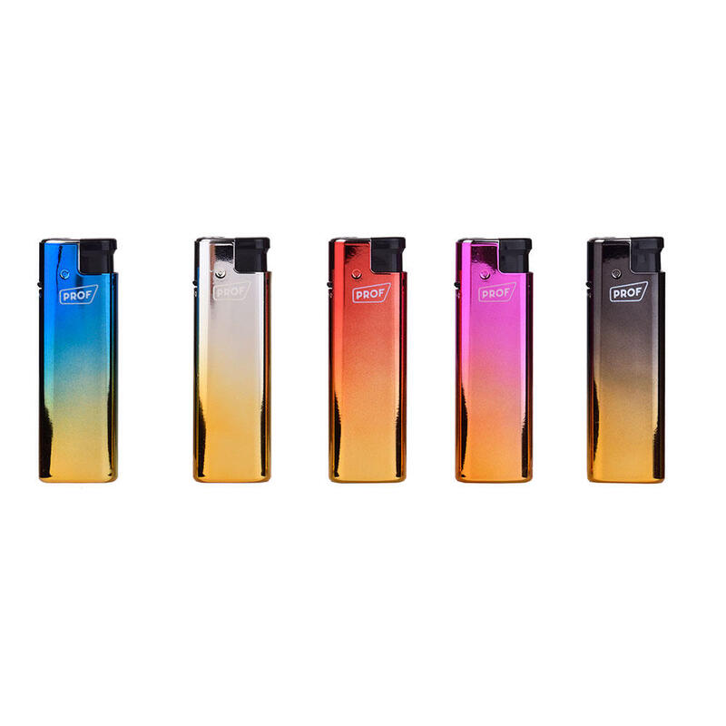 Pack De 25 Unidades - Encendedor Electrónico Anodized Metal Case Colores Surtidos Euro/U