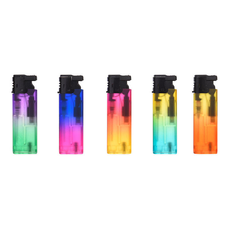 Pack De 25 Unidades - Encendedor Electrónico Antiviento Gradient Spray, Colores Surtidos Euro/U