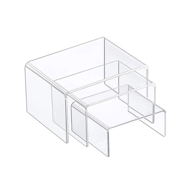 Pack De 3 Expositores Elevados De Metacrilato 3mm