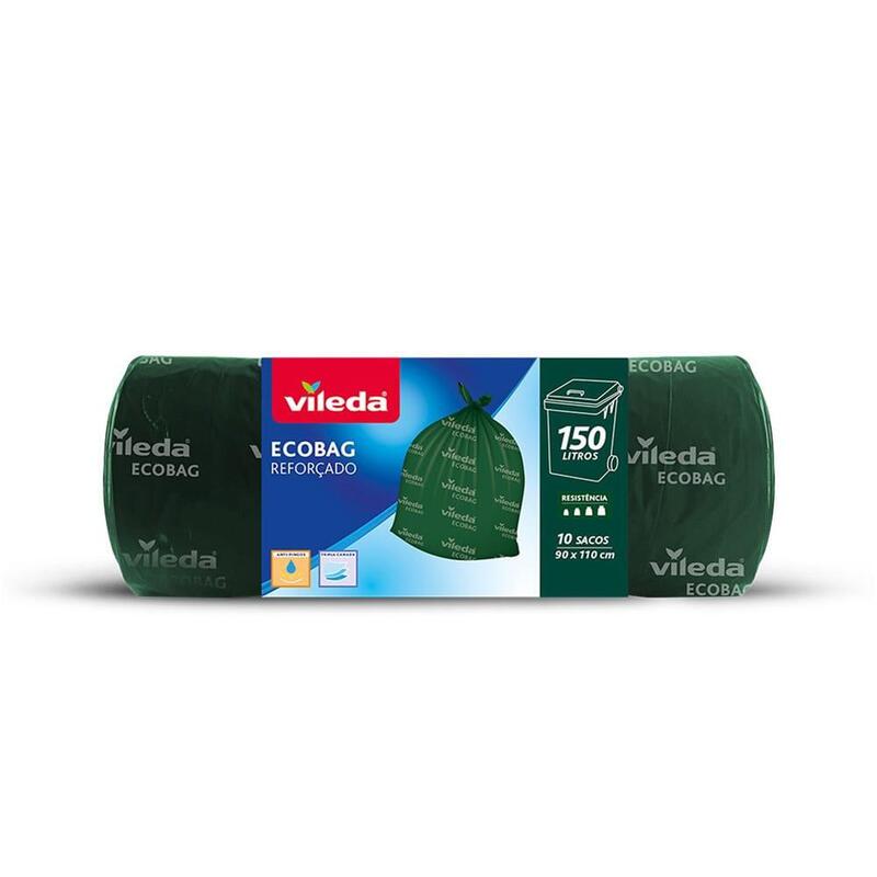 Pack De 3 Unidades - Bolsa De Basura Ecobag Reforzada 150 L (90 X 110 Cm) 10 Uds