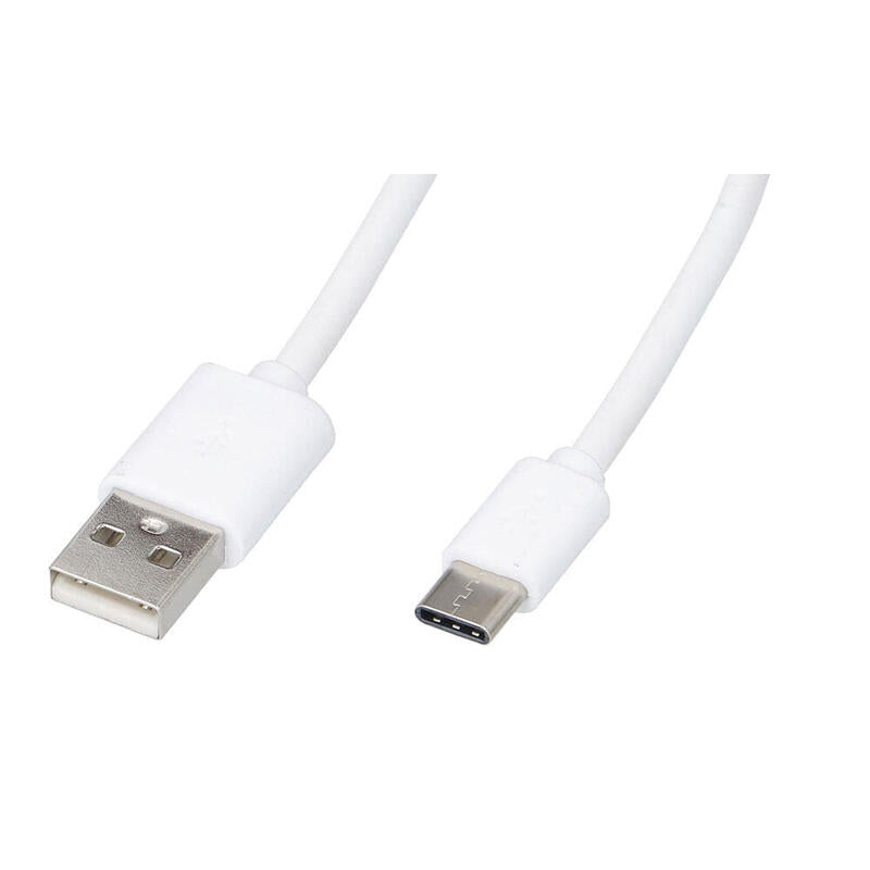 Pack De 3 Unidades - Cable Usb-A A Usb-C 1,2 M Blanco