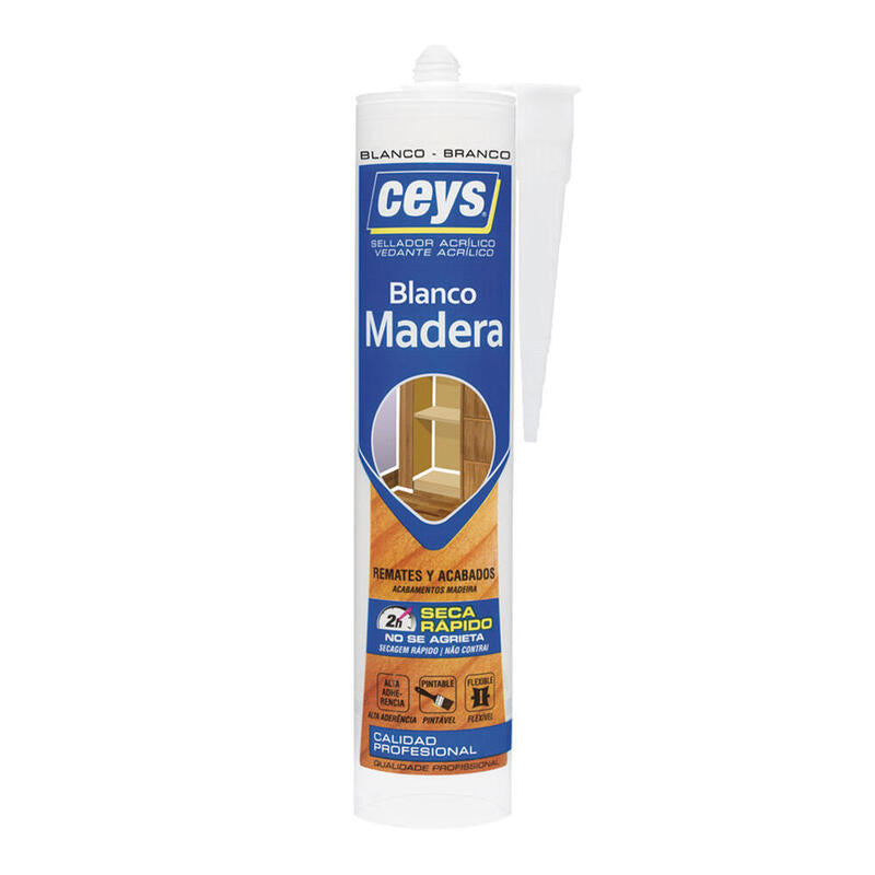 Pack De 3 Unidades - Ceys Sellador Madera Blanco Cart 505791