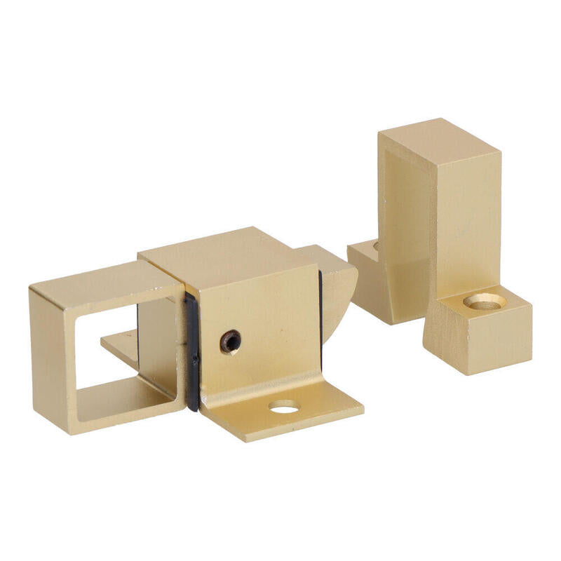 Pack De 3 Unidades - Cierre De Aluminio Para Ventana Dorado
