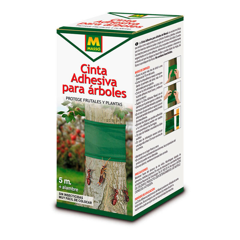 Pack De 3 Unidades - Cinta Adhesiva Para Árboles 5m 231579 Massó