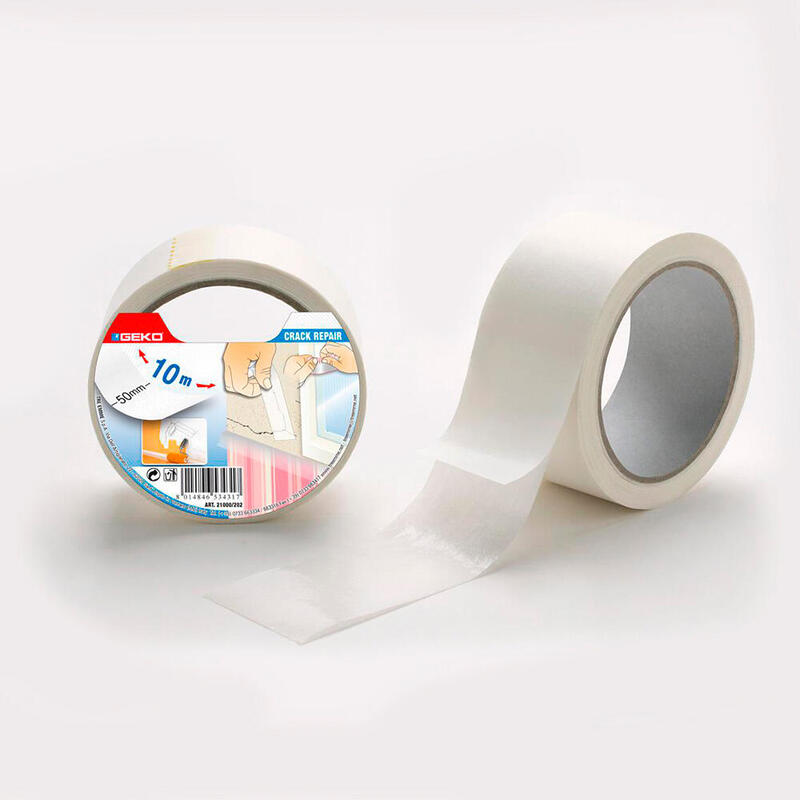 Pack De 3 Unidades - Cinta Adhesiva Tapagrietas 10m X 50mm Geko