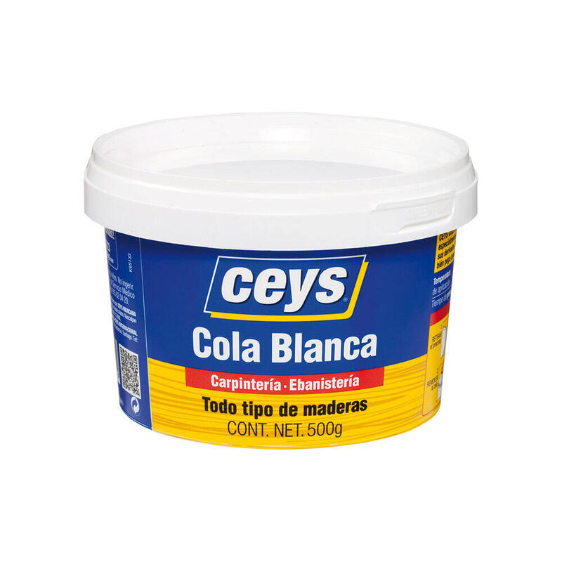 Pack De 3 Unidades - Cola Blanca Madera Bote 1/2 Kg