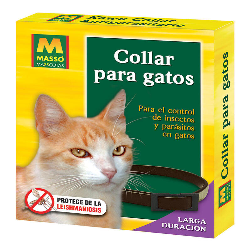 Pack De 3 Unidades - Collar Antiparasitos Para Gatos