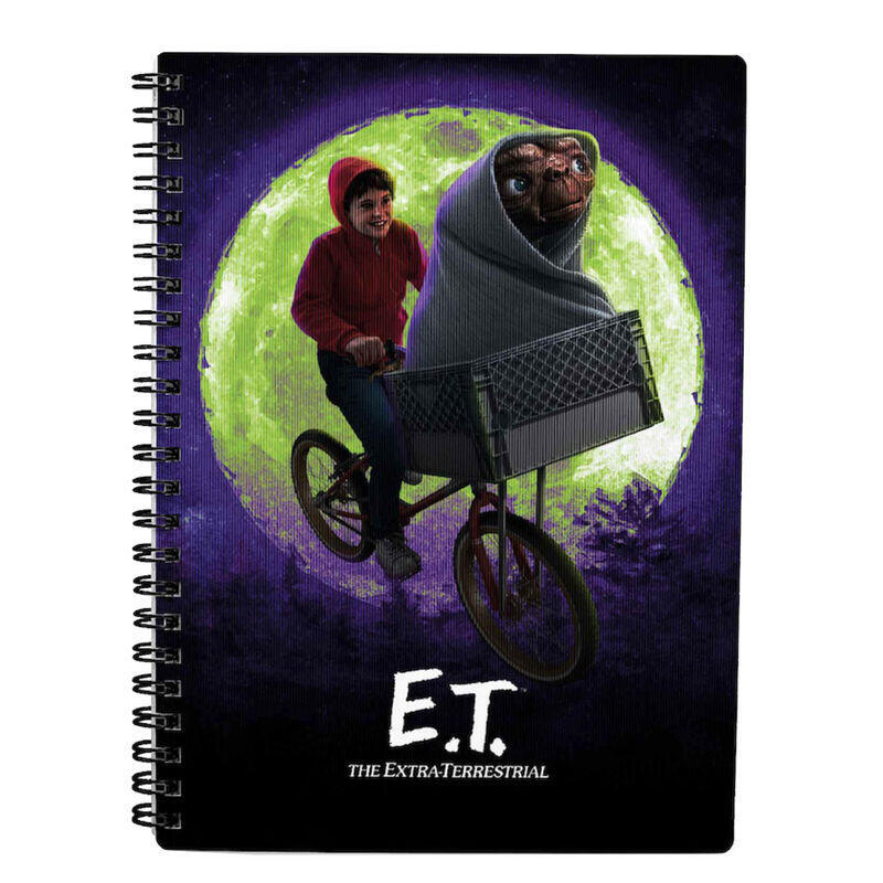 Pack De 3 Unidades - Cuaderno 3d Elliot E.T El Extraterrestre