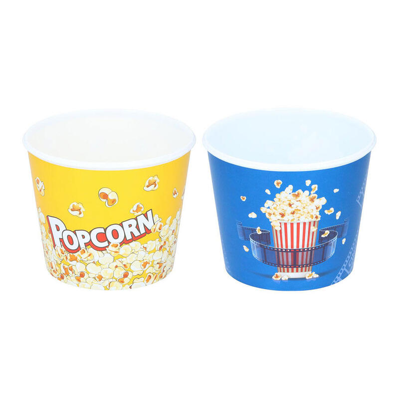 Pack De 3 Unidades - Cubo Para Palomitas Modelos Surtidos 2,2 L