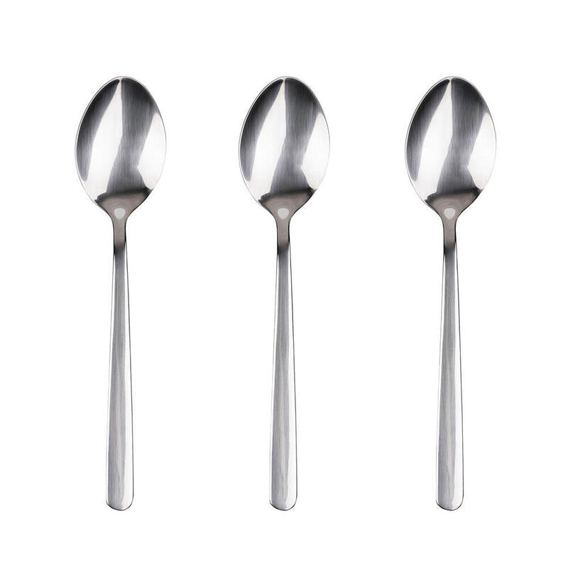 Pack De 3 Unidades - Cuchara De Acero Inoxidable Reciclado Brillo Earth 3 Uds