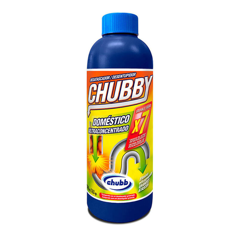 Pack De 3 Unidades - Desatascador Ultraconcentrado 763g C01001 Chubb