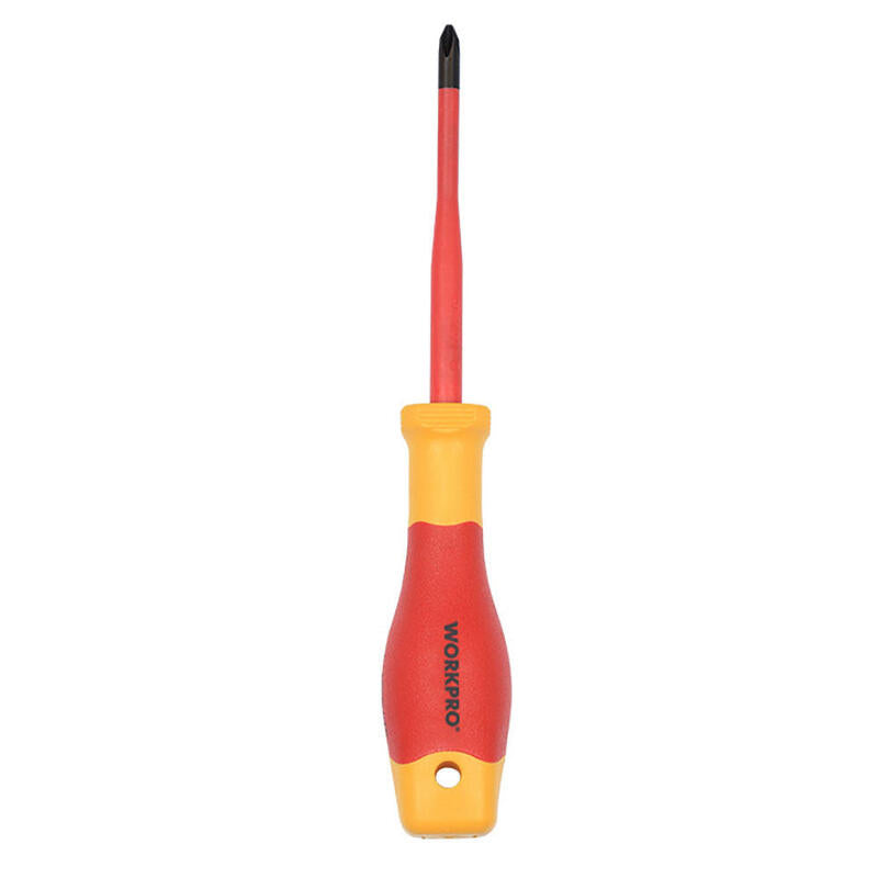 Pack De 3 Unidades - Destornillador Plano Aislado 05 X 30 X 100mm Workpro