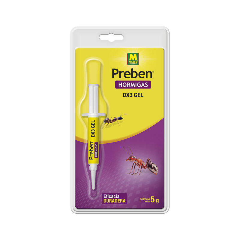 Pack De 3 Unidades - Gel Jeringa Dx3 Antihormigas 5 G