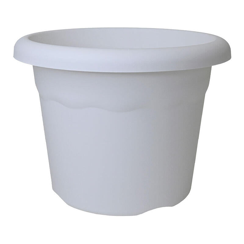 Pack De 3 Unidades - Maceta De Inyeccion Color Blanco Ø35cm Plastiken