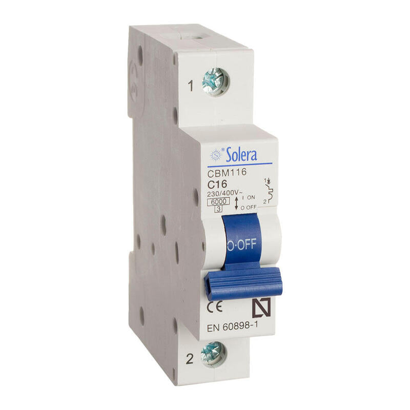 Pack De 3 Unidades - Magnetotermico Solera 1 Polo 25a C 6ka Resid/Terciario (Retractilado) Cbm125
