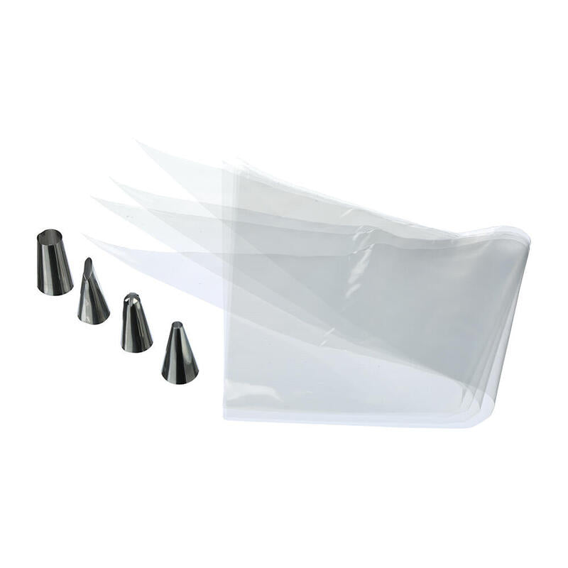 Pack De 3 Unidades - Manga Desechable 20 Uds + 4 Boquillas