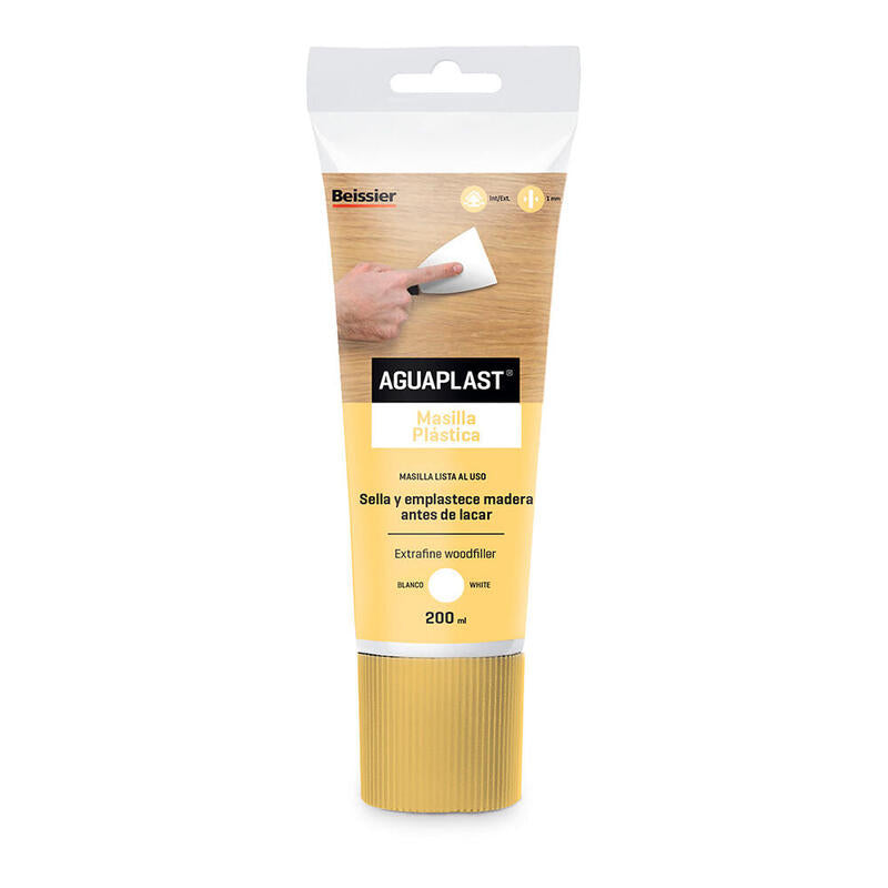 Pack De 3 Unidades - Masilla Plástica Blanco 200 Ml