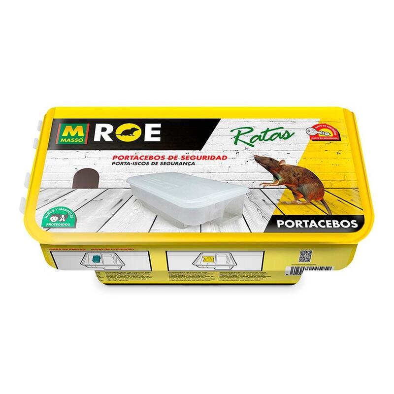 Pack De 3 Unidades - Portacebos Para Ratas