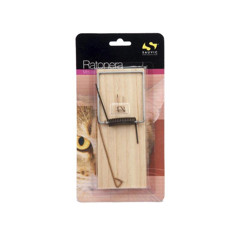 Pack De 3 Unidades - Trampa Para Ratones Tamaño N°3, 7,2 X 17,54 X 1,2 Cm, Blister