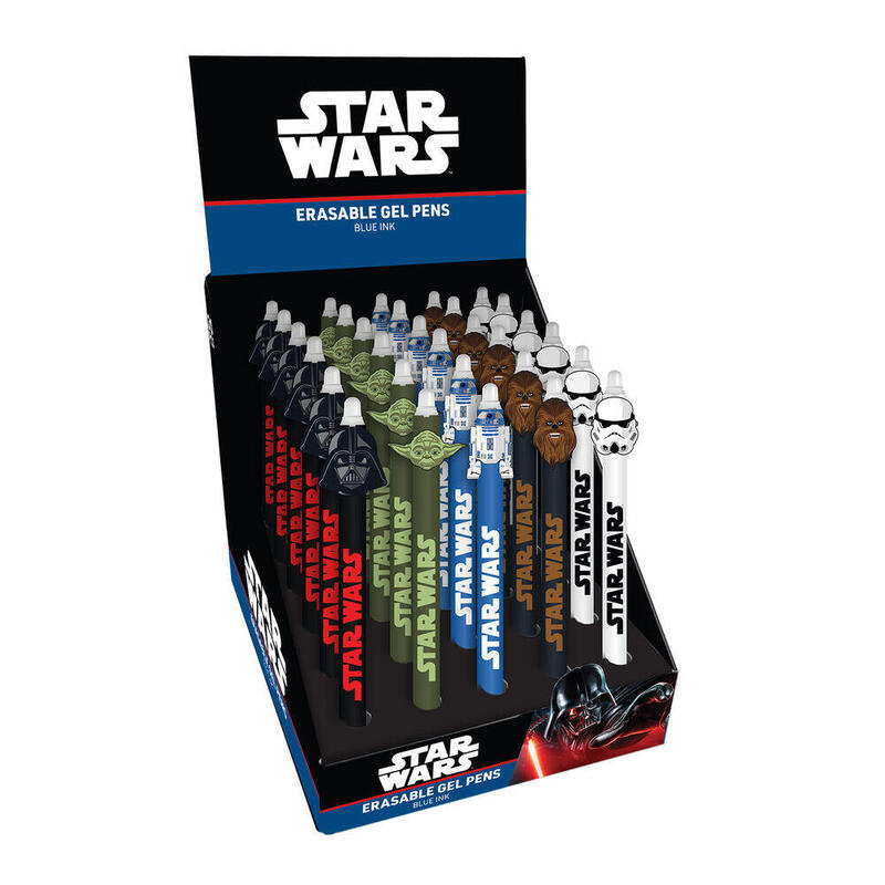 Pack De 30 Unidades - Boligrafo Borrable Star Wars Surtido