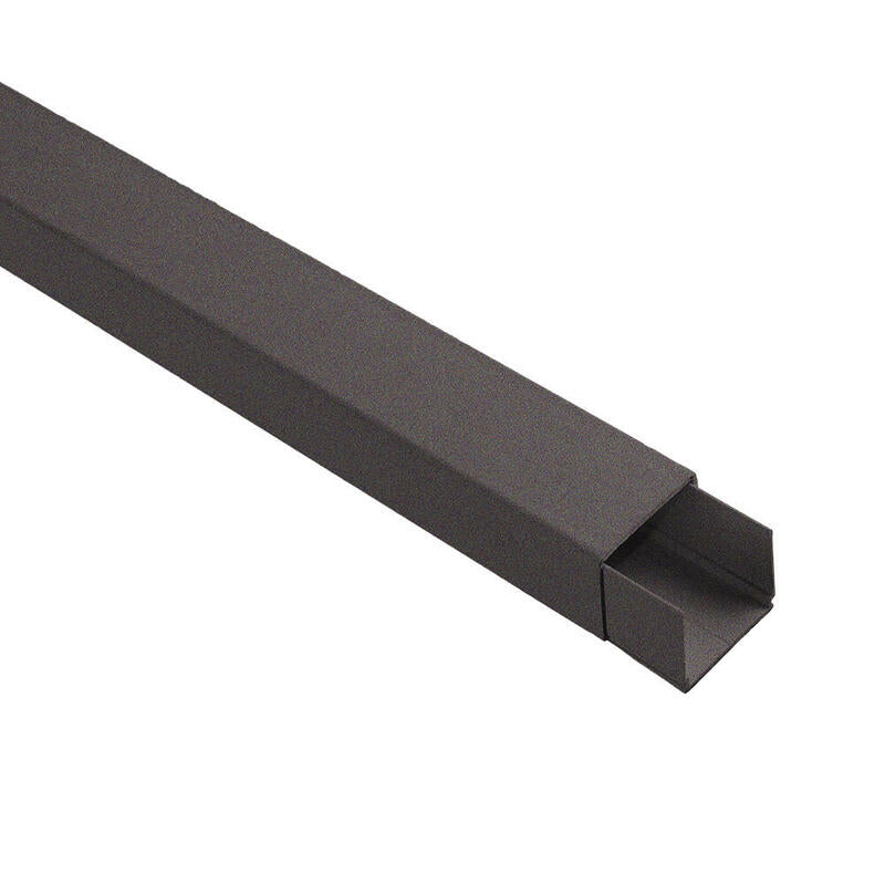 Pack De 30 Unidades - Canal Grafito 2 M 10 X 20 Mm C/Adhesivo (Precio Por Metro)