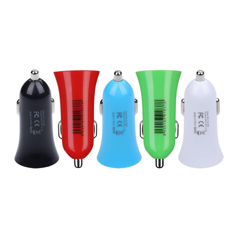 Pack De 30 Unidades - Cargador Usb Para Coche Colores Surtidos Nk
