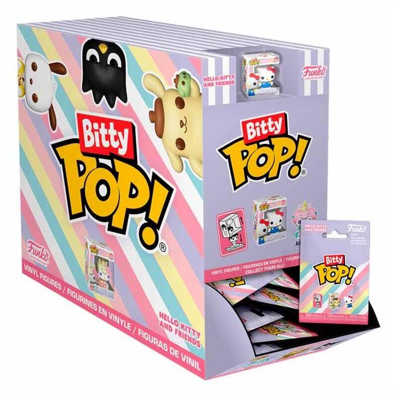 Pack De 32 Unidades - Figura Mystery Bitty Pop Hello Kitty Surtido