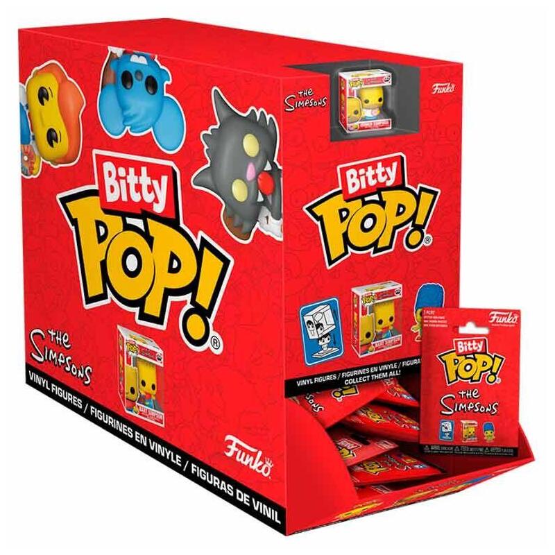 Pack De 32 Unidades - Figura Mystery Bitty Pop Los Simpsons Surtido